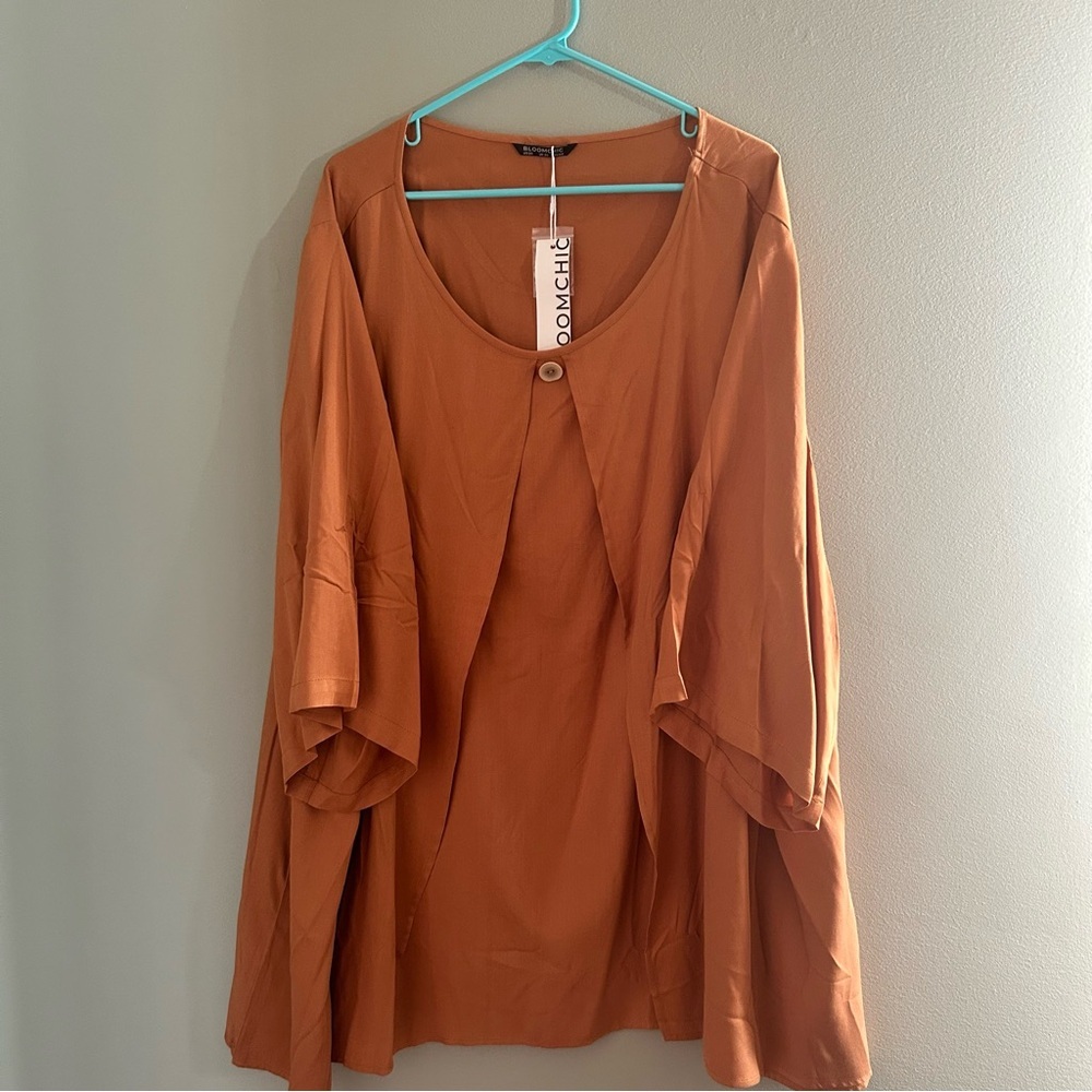 BLOOMCHIC Women's Orange Top 6x